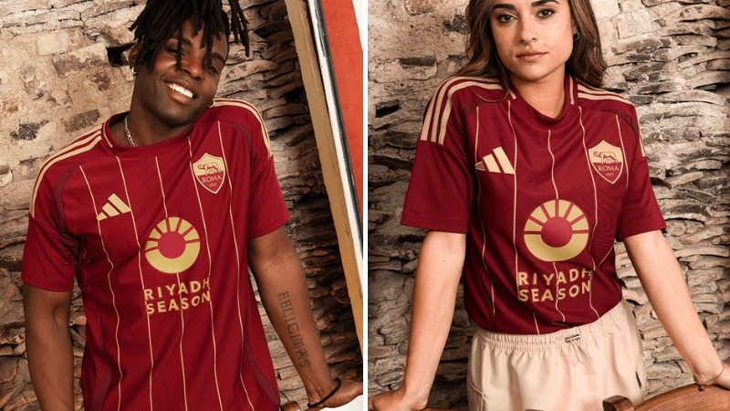 AS Roma apresenta sua camisa para a temporada 2024, inspirada em seu estádio dos anos 1920