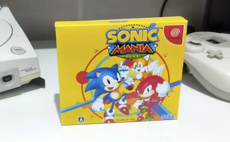 Um fã resolveu levar Sonic Mania para o Dreamcast