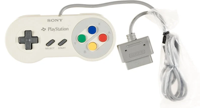 Um raro controle do infame Nintendo PlayStation apareceu para leilão