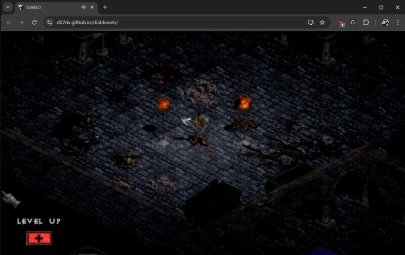Alguém fez um port do primeiro Diablo para browser e você pode jogá-lo agora mesmo!