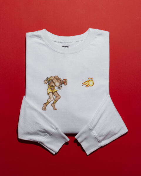 Capcom e Öus lançam tênis e roupas inspirados em Dhalsim, de Street Fighter 2