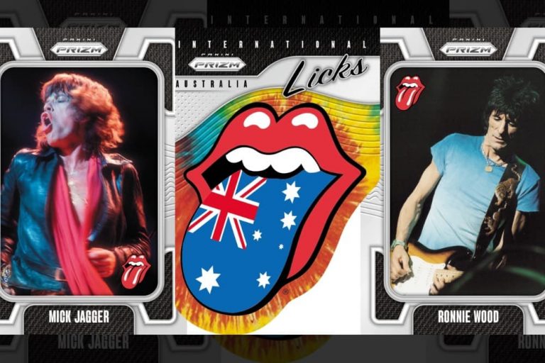 Os Rolling Stones ganharam cartas colecionáveis, em parceria com a Panini