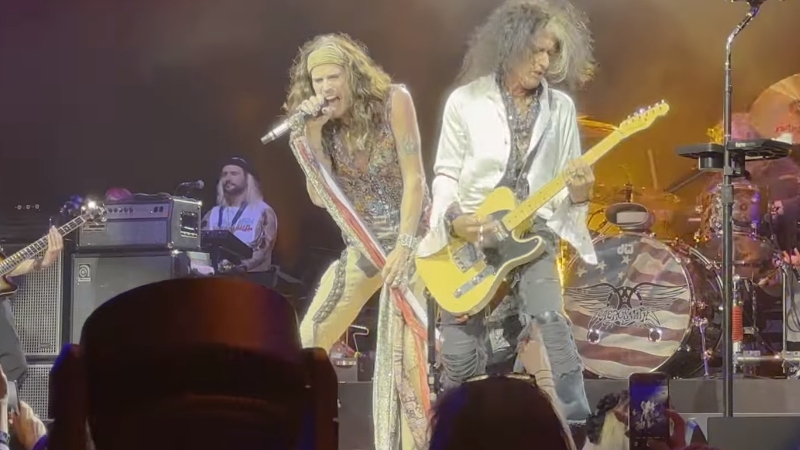 Assista ao último show do Aerosmith, gravado por um fã em 4K