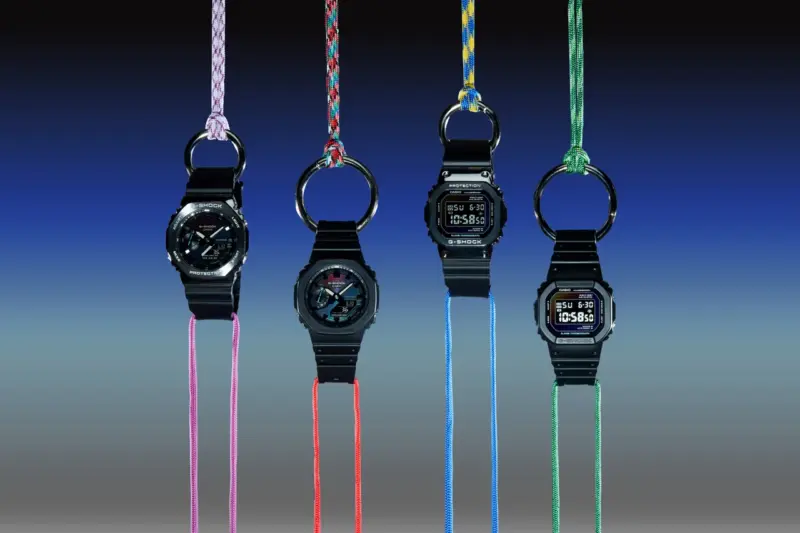 G-Shock apresenta sua nova linha Rainbow Brick Wall, propondo resistência e estilo