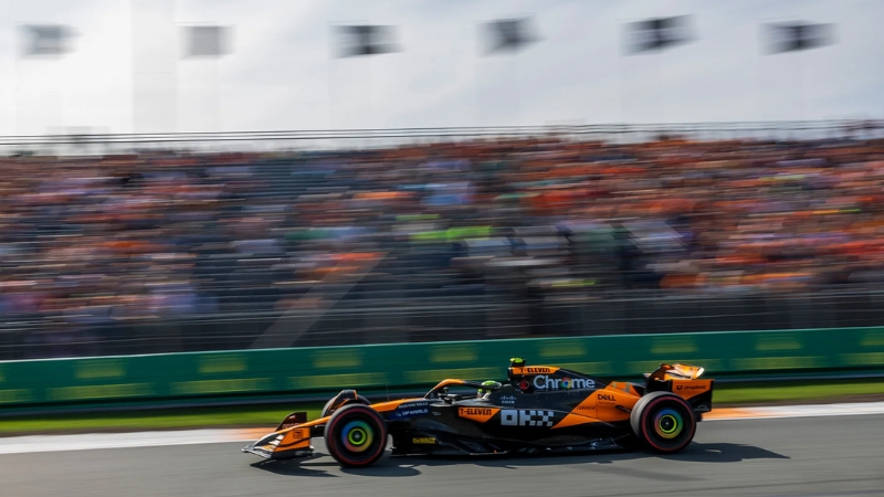 Fórmula 1 - Acende o alerta, Red Bull! Norris e a McLaren são pole na Holanda.