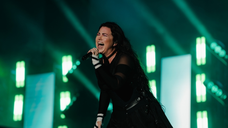 Rock in Rio 2024 - Amy Lee "briga" com sistema de som, mas traz grande show com o Evanescence