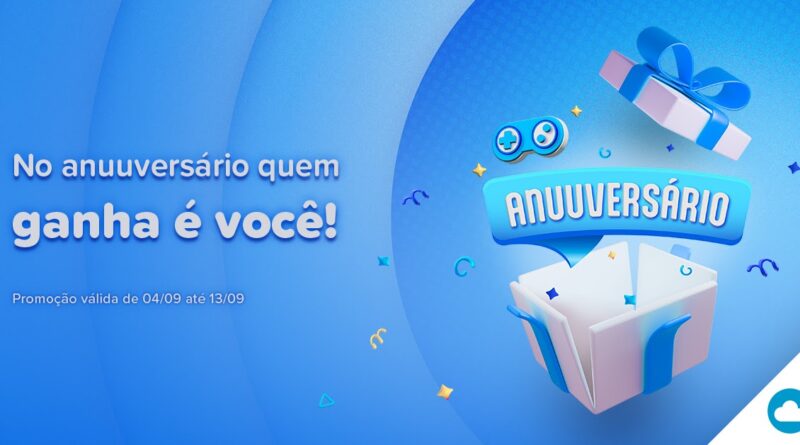 "Anuuversário" tem mais de 2.400 jogos em promoção e descontos de até 90%