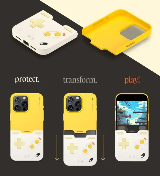 Nova capa para iPhone transforma o smartphone em um legítimo Game Boy