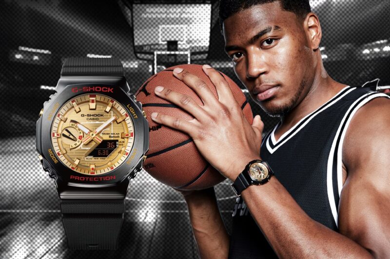 G-Shock e Rui Hachimura se unem para o lançamento de um novo relógio em parceria