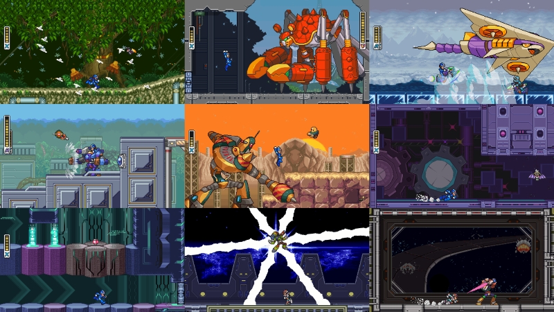 Mega Man X8 recebeu um demake que o deixou com a cara dos jogos 16-bits da série