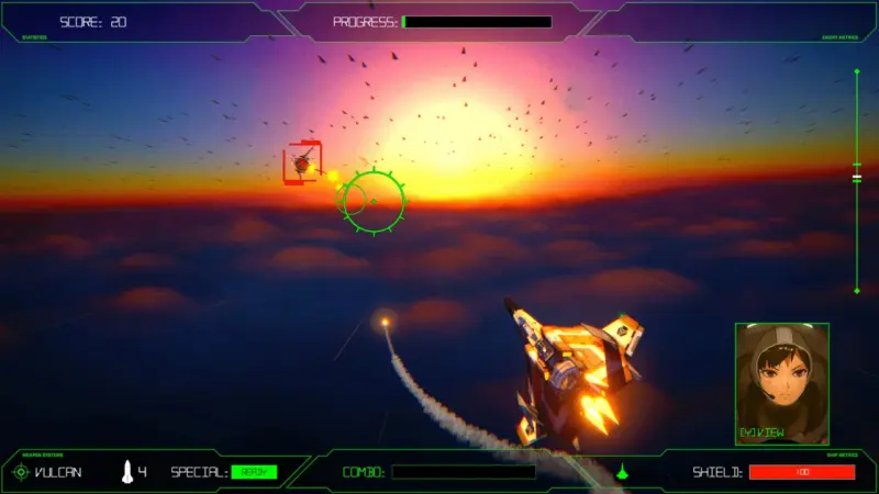 Rogue Flight é um game que busca ter o melhor de Star Fox, além de homenagear os anos de ouro dos animes