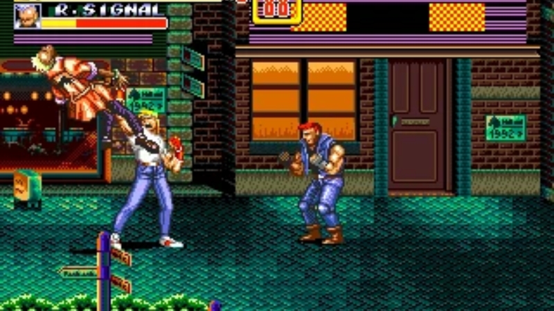 Depois do primeiro game, Billy Time adicionou ganho de experiência em Streets of Rage 2 do Mega Drive