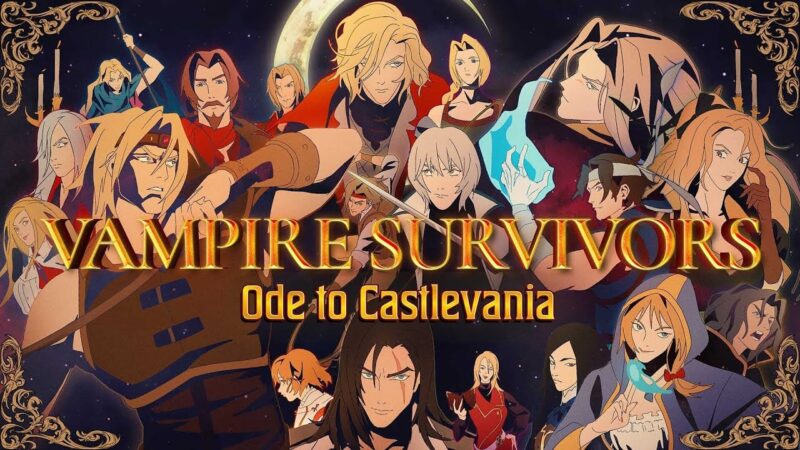 Vampire Survivors ganhará um crossover com Castlevania neste Halloween