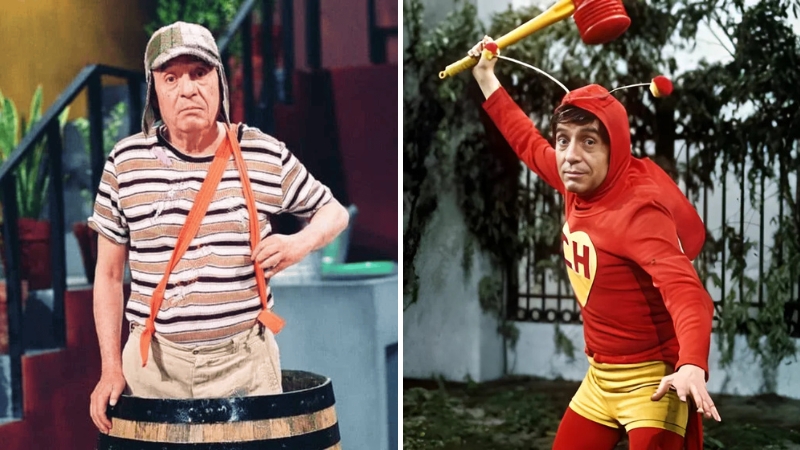 Chaves e Chapolin chegam ao +SBT neste domingo, com 20 episódios clássicos na plataforma de streaming