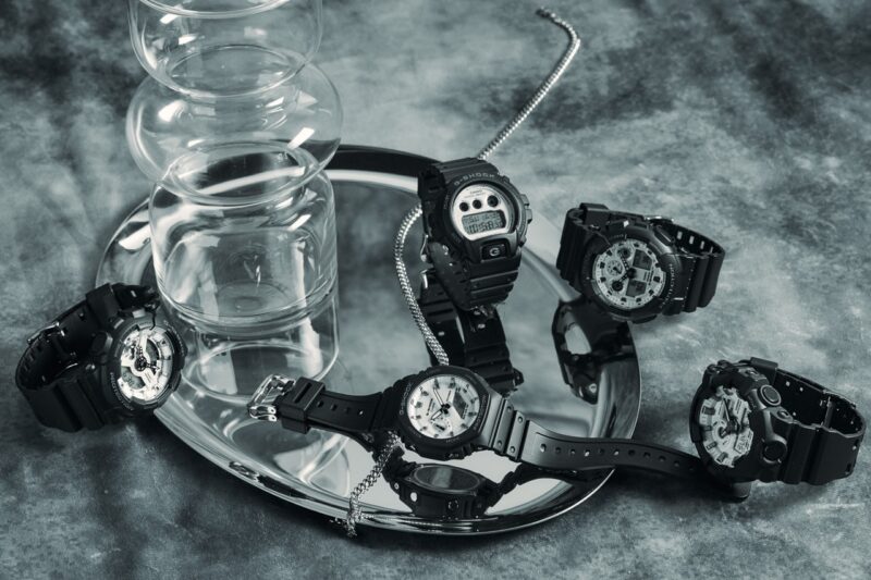 G-Shock revisita seus clássicos, trazendo todos eles de volta com a elegância do preto