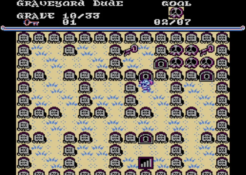 Graveyard Dude, jogo de NES, terá uma versão física para arrecadar fundos para a família de sua criadora, falecida em 2023