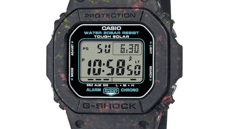 G-Shock anuncia novo relógio feito com materiais reciclados de outros relógios