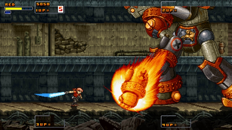 Metal Slug Counter é um fangame que troca as armas da série por sabres de luz