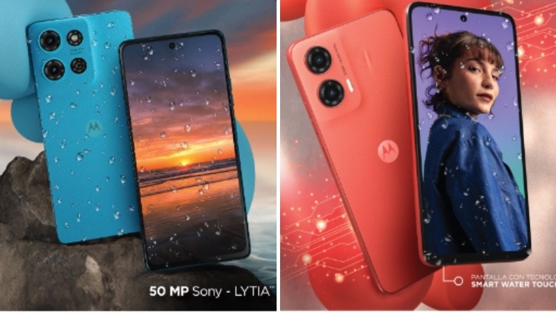 Motorola anuncia os novos moto g75 e moto g35, ambos com 5G e recursos de IA