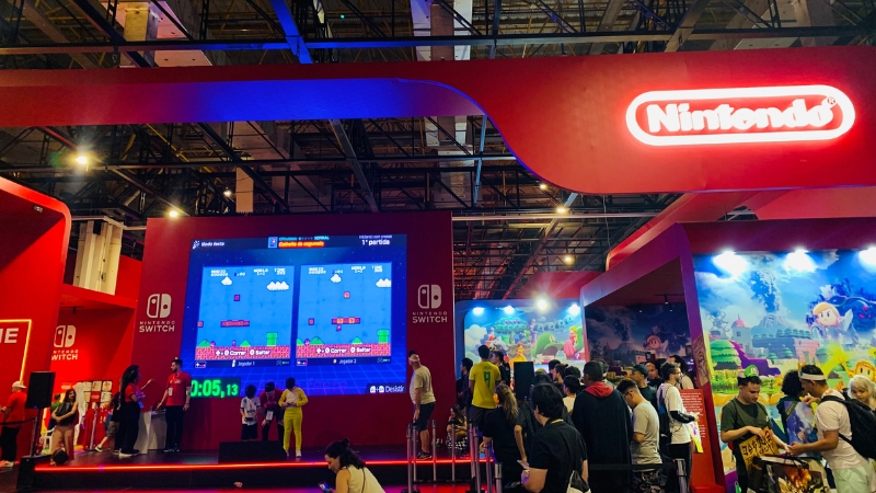 BGS 2024 - A Nintendo quer mais jogos localizados para o português e chegar até as pequenas cidades brasileiras