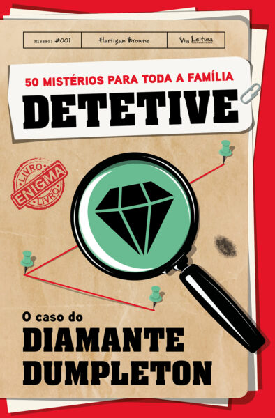 Para os decifradores de mistérios, primeiro volume da série Detetive chega ao Brasil