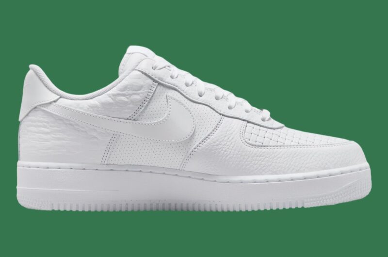 Nike apresenta seu novo Air Force 1 Low para 2025: todo branco, mas com estampas mistas