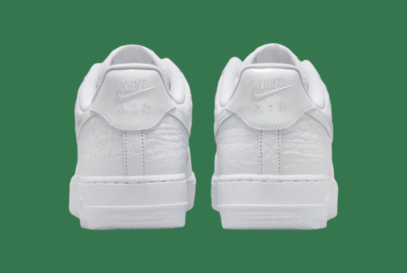 Nike apresenta seu novo Air Force 1 Low para 2025: todo branco, mas com estampas mistas