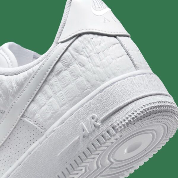 Nike apresenta seu novo Air Force 1 Low para 2025: todo branco, mas com estampas mistas