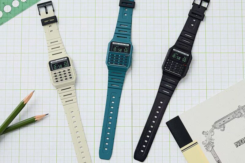 A Casio voltou no tempo e lançou novos relógios CA-53WB, para homenagear o Casio Mini