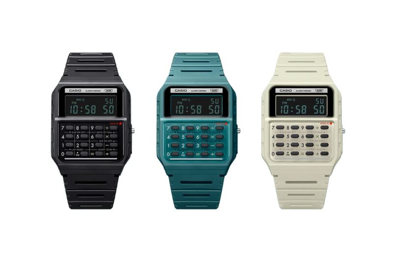 A Casio voltou no tempo e lançou novos relógios CA-53WB, para homenagear o Casio Mini