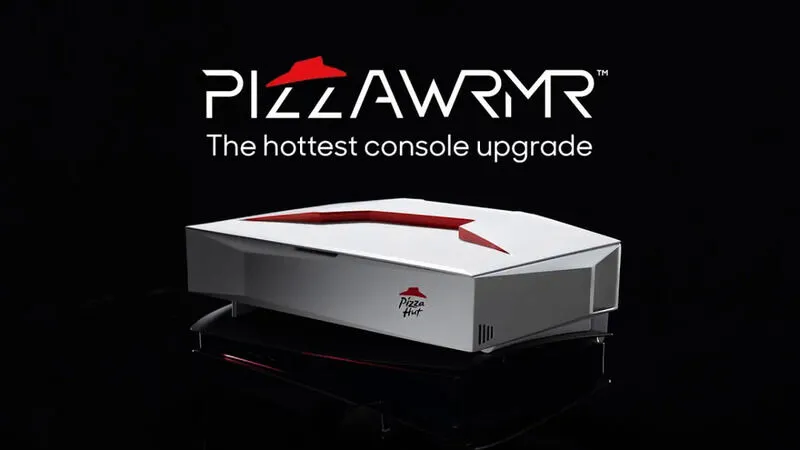 Pizza Hut lança "acessório" sob medida para esquentar pizza sobre o Playstation 5