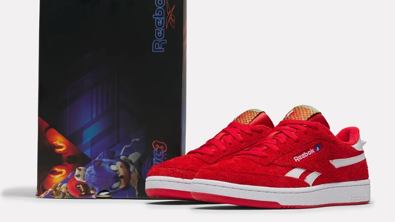 Sonic e Reebok se juntam para uma coleção de tênis inspirados no próximo filme do ouriço azul