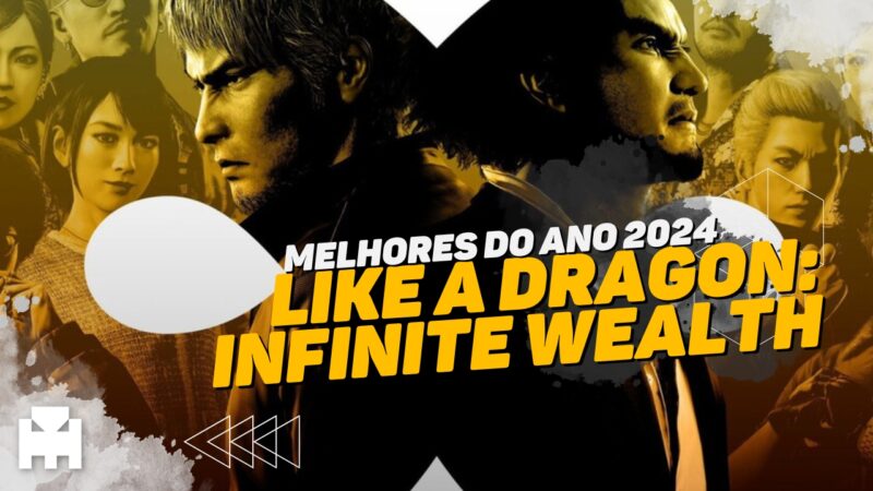 Melhores do Ano Arkade 2024 - Like a Dragon: Infinite Wealth