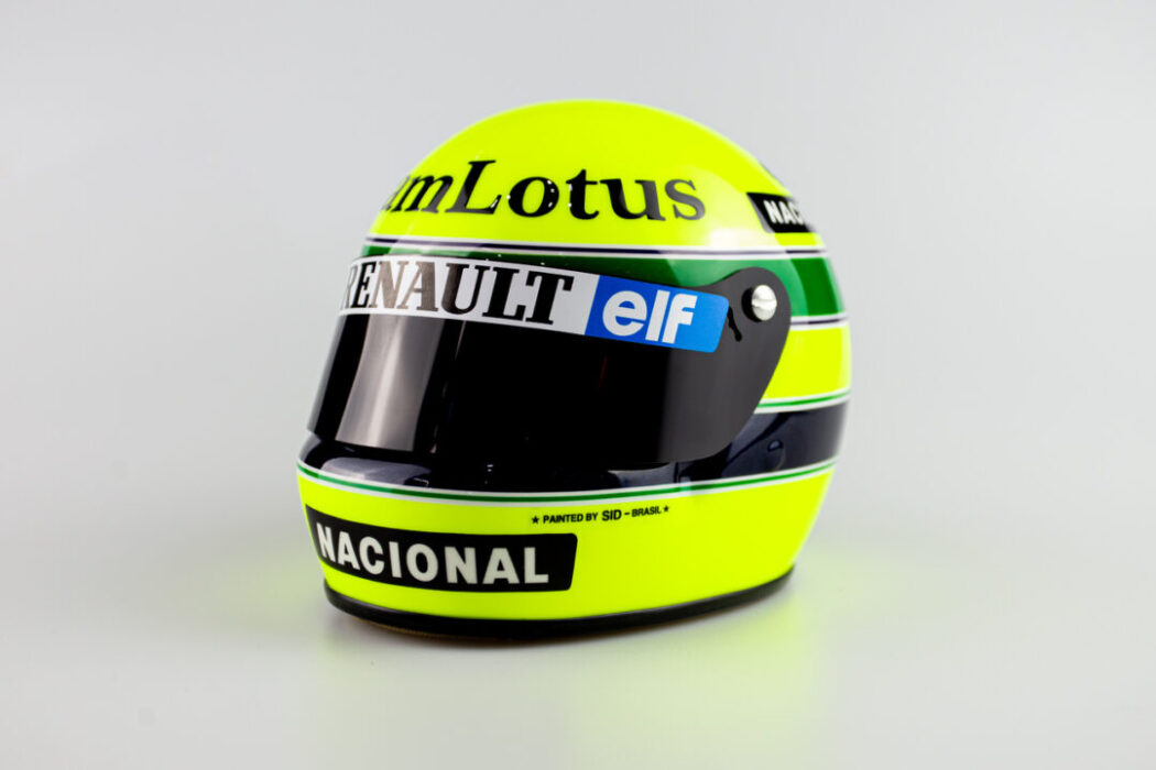 40 anos da primeira vitória de Ayrton Senna na Fórmula 1 ganha homenagem da Sid Special Paint