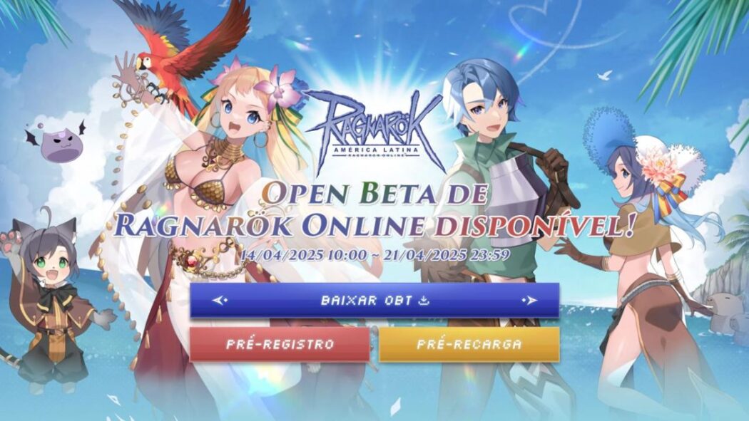 Ragnarök Online LATAM inicia Beta Aberto, que vai até a próxima segunda, dia 21 de abril