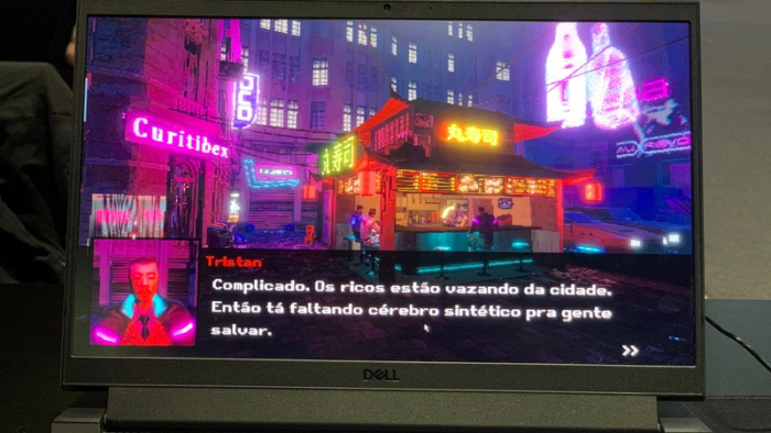 gamescom latam 2025 - Au Revoir traz interessante point and click, com temática cyberpunk e visual 32-bits