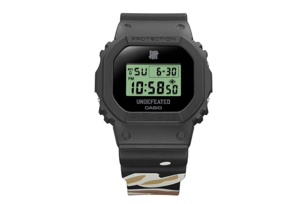 G-Shock e UNDEFEATED lançam o DWE5600UD: um relógio que propõe unir streetwear e resistência