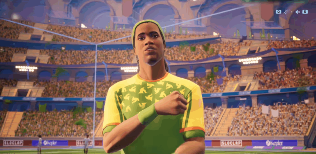 Ronaldinho Gaúcho faz uma pausa nos rolês aleatórios para ser Embaixador de Rematch, jogo dos criadores de Sifu