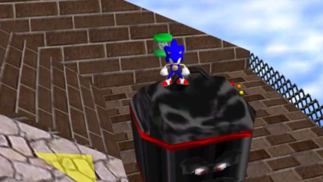 E se o Sonic e o Shadow resolvessem viver suas aventuras em Super Mario 64?