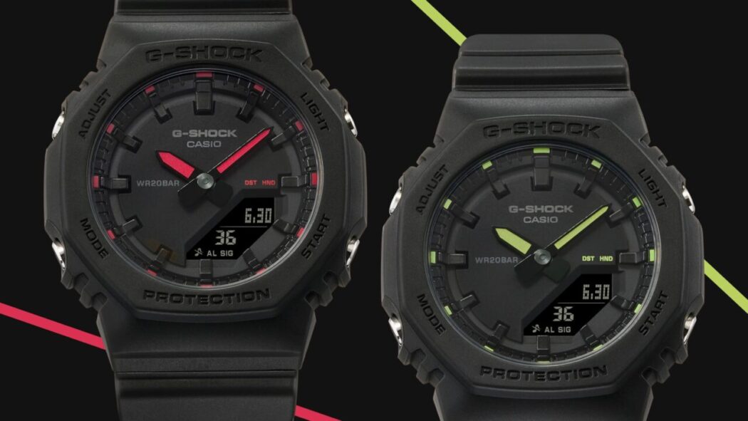 Casio Lança Novos Relógios G-Shock no Japão: Conheça os Modelos GMA-P2100SA e GMA-S120SA
