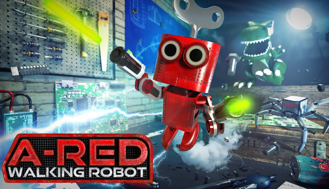 A‑RED Walking Robot chega em julho prometendo desafios engenhosos e um simpático robô de brinquedo