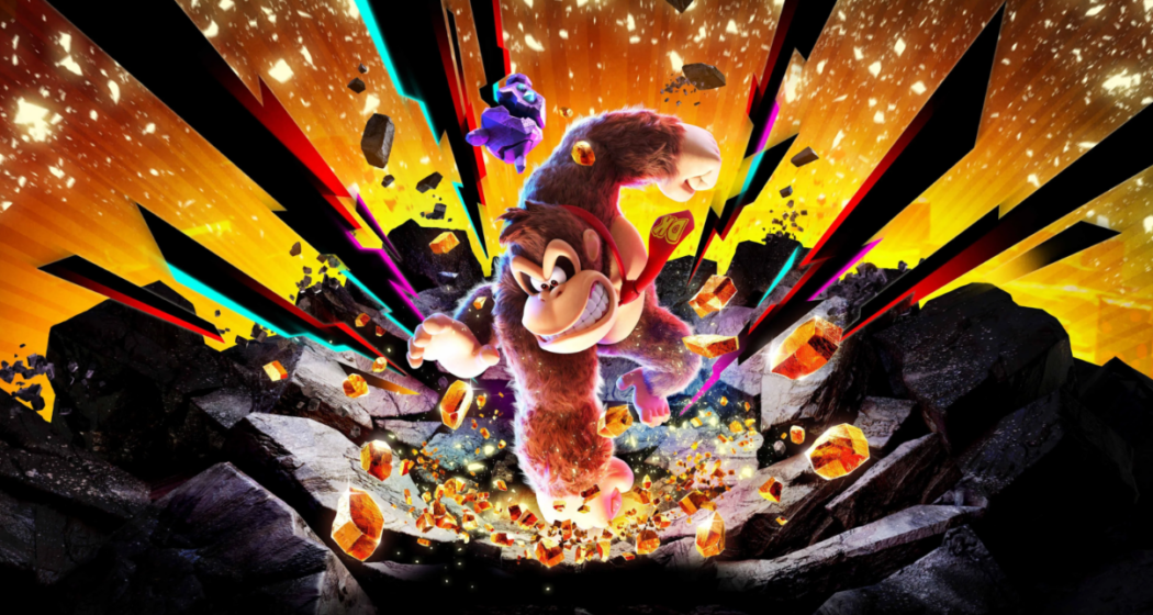 Donkey Kong Bananza vai ter ritmo, transformações malucas, coop e dublagem em PT-BR!