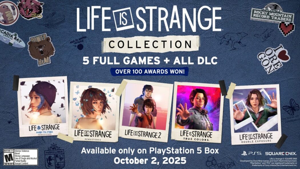 Life is Strange Collection reunirá 5 jogos completos (e DLCs) em versão física exclusiva para PS5