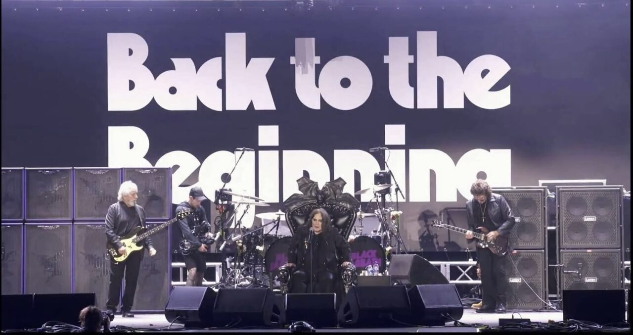 Show histórico de Ozzy Osbourne e Black Sabbath ganhará filme em