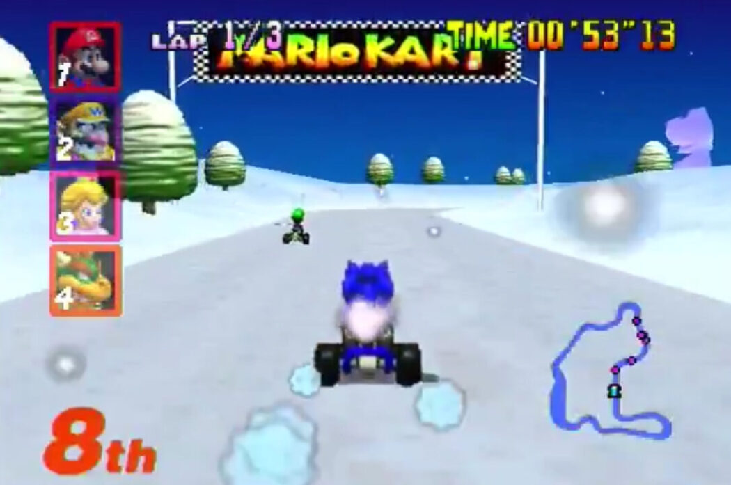 Sonic é o convidado especial para o port não oficial de Mario Kart 64 para Dreamcast