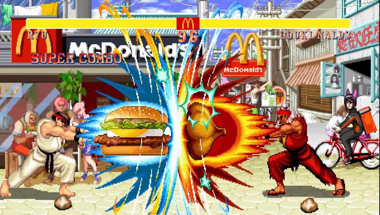 O McDonald's do Japão lançou lanches especiais em parceria com