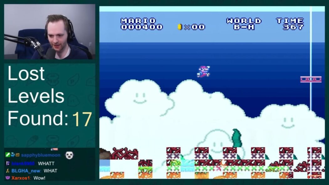 Speedrunner descobre 22 novas "fases secretas" dentro de Super Mario Bros: The Lost Levels