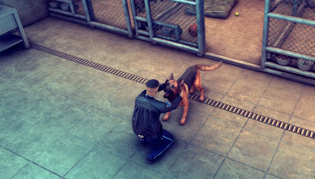 The Precinct ganha atualização gratuita com cães policiais parceiros no patrulhamento