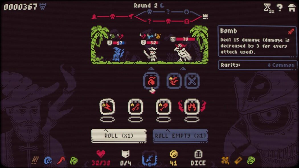 Luck & Loot aposta em dados, sorte e estratégia em um roguelike de fantasia sombria