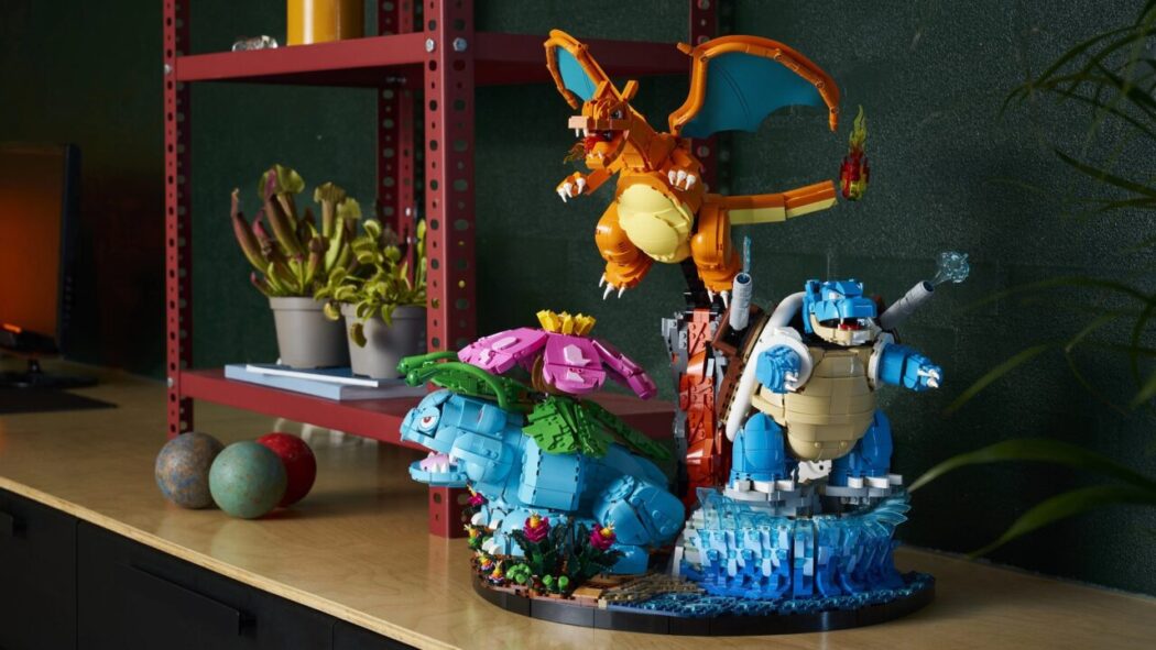 Temos que montar! Aguardada collab entre LEGO e Pokémon chega em fevereiro!